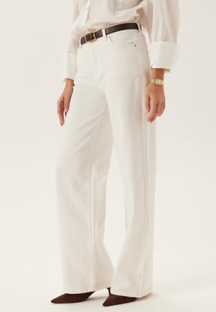 Pieces-Pcsilke Mw Wide Colered Jeans-25/30