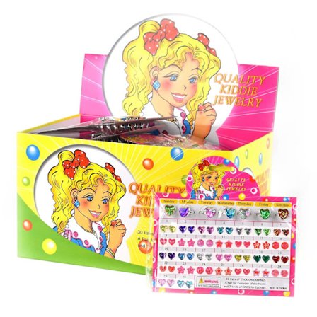 7 dagars set Ring Set Hjärta - Robetoy