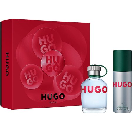 Hugo Boss HUGO Man Eau de Toilette Gaveæske, Parfumer & Dufte, Til Ham, Gaveæsker