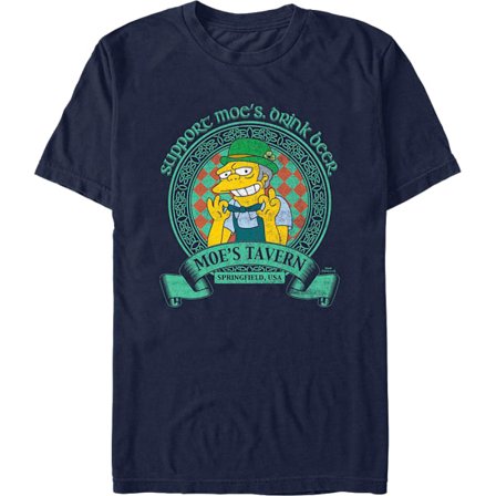 Støtt Moe's Simpsons T-skjorte