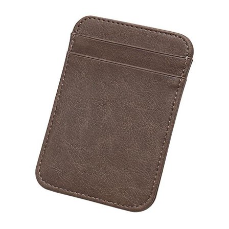 Vertikal korthållare i konstläder - Olika färger