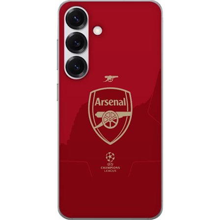 Kompatibelt Mobilskal till Samsung Samsung Galaxy S25 Arsenal fotboll klubb England Premier League ung trupp offensiv stil teknisk fotboll och snabb u