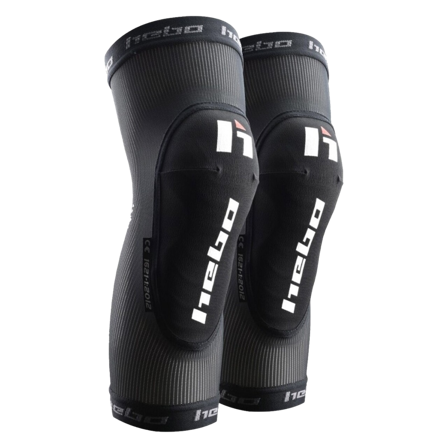 Kniebeschermer Hebo Defender Pro Long 2.0 MX Zwart M/L