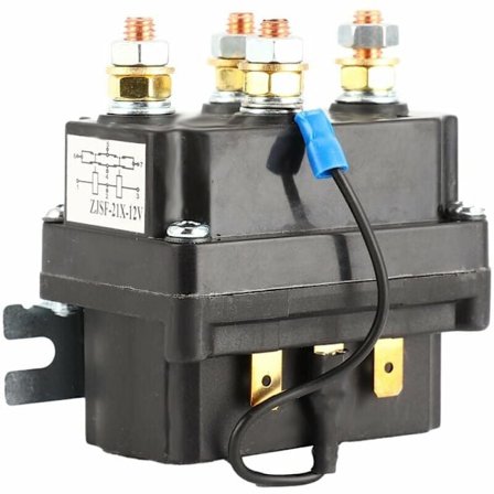 12V 250A vinssi solenoidirele, kontaktori AUT UTV SUV:lle 3000-5000 paunan vinsseillä
