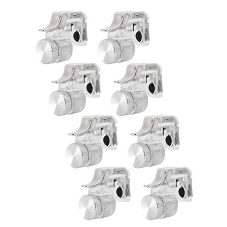 8 st R11 Four Six Fingers Assistant Button Mobile Shooting Trigger Controller för PUBGSilver