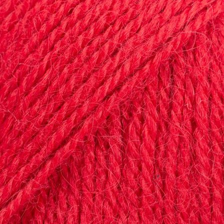 Drops Alpaca Uni-Rød 3620, 50g