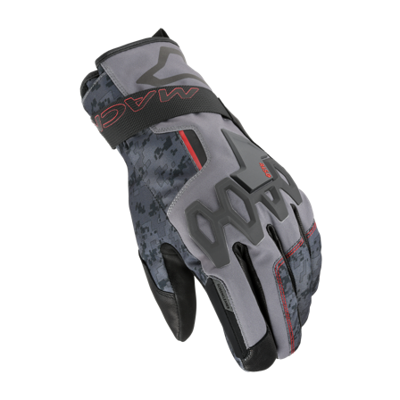 Macna Arcalon RTX MC Gloves Grey/Red XL