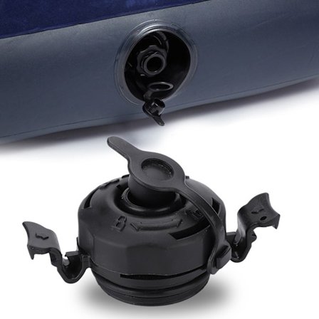 Luftventilkåpa för madrasser, säker förslutningskåpa för läckagesäker design, enkel installation och byte, universell 3-i-1 uppblåsbar ventil för 