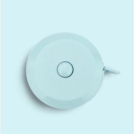 Nordisk blå mjukt måttband, hopfällbart sömnadsflexibelt mått