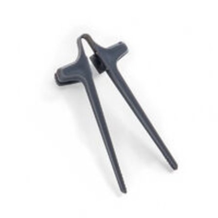 10 stk. Lazy Auxiliary Finger Chopsticks Anti-dirty Hand Clip Snack Chopsticks