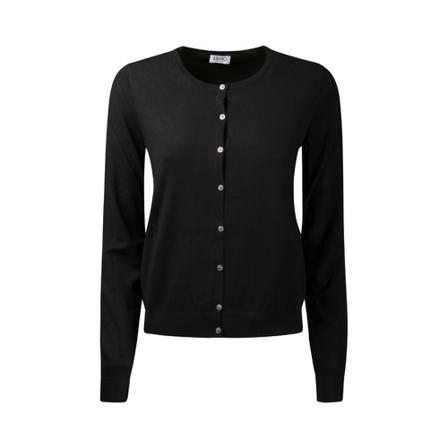 Liu Jo, Vest Zwart, Dames, Maat:L,polyester