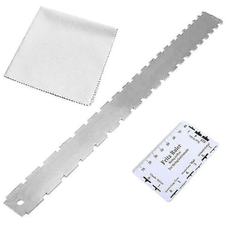 Rak Gitarhals Luthierverktyg Skårad Rak Kant Luthier Mätverktyg