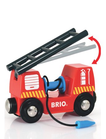 BRIO Brio 33815 Togsæt Med Brandmandstema - Multi/patterned - ONE SIZE