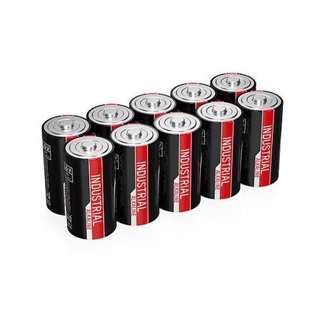 ANSMANN Batteri Alkaline C 10pk