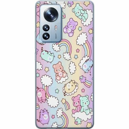 Xiaomi 12 Pro Genomskinligt Skal Kawaii