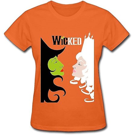 Ziyuan Women's Ode Wicked The Musical Broadway T-shirt