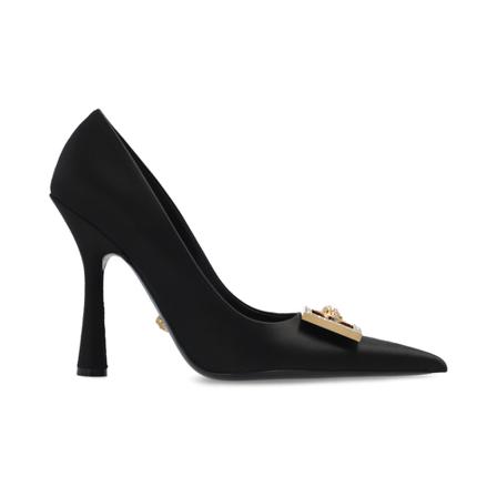 Versace Medusa pumps , Zwart , Dames , Maat: 38 1/2 EU