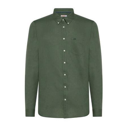 Sun68, Shirt Groen, Heren, Maat:M