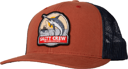 Salty Crew Deep Drop Retro Trucker caps Red OneSize