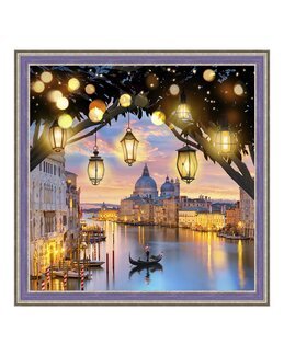 Diamond painting Kväll i Venedig - Natur & blommor - Arti Balta