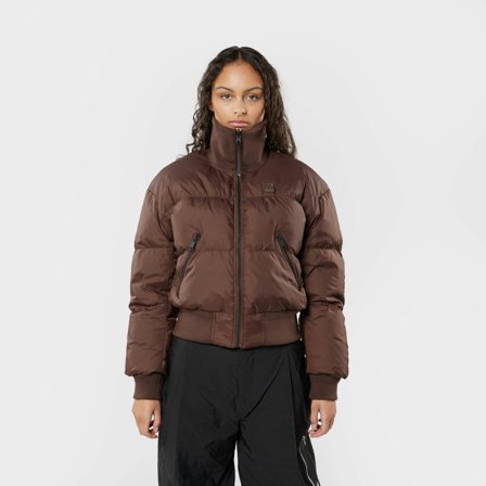 66 North women's Women's Dyngja Down Bomber Jackets & Coats - Blood Bay - S