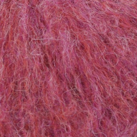 Du Store Alpakka Garn Faerytale Rød-Melert 763, 50g