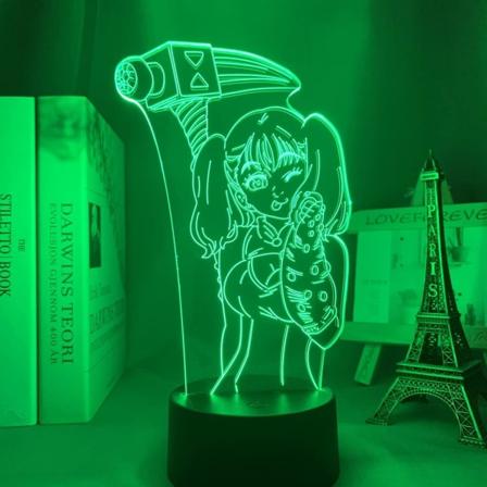 Anime LED-lampe De Syv Dødssynder Diane Lys til Soveværelsesdekoration Nanatsu No Manga LED-nattelys Fødselsdagsgave