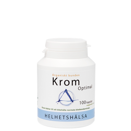 Helhetshälsa Krom Optimal 100 kapsler