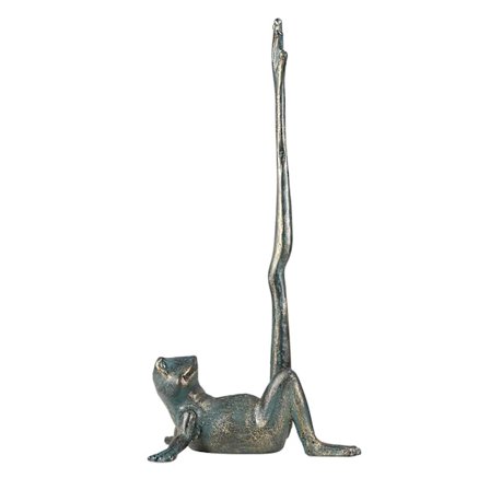 Frø Papirhåndklædeholder Papirrullesholder Køkken Støbejern Organizer