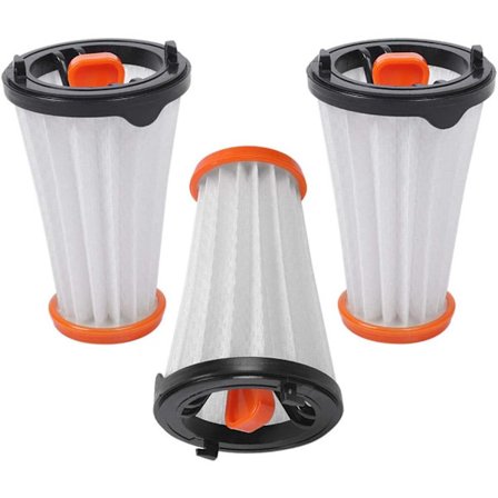 3-pack ersättningsfilter för AEG/Electrolux Rapido och Ergorapido dammsugare Ersätter AEG AEF 144 / Electrolux EF144
