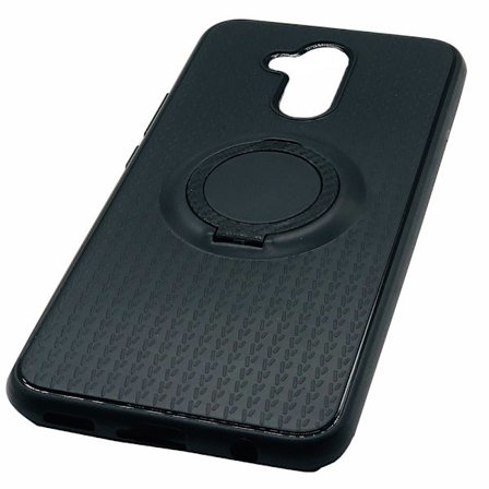 Stilsäkert Skyddskal med Ringhållare - Huawei Mate 20 Lite