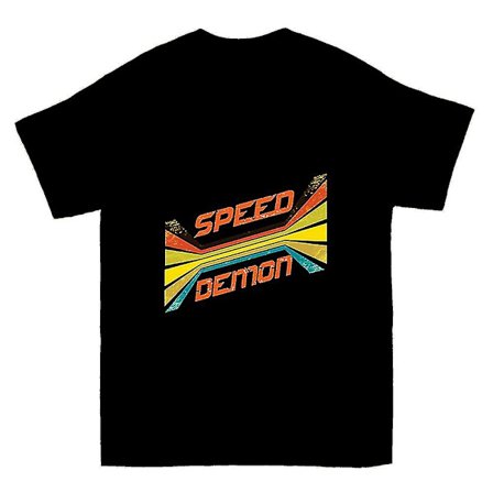 Speed ​​Demon 70s Retro Vntage Desing T-shirt