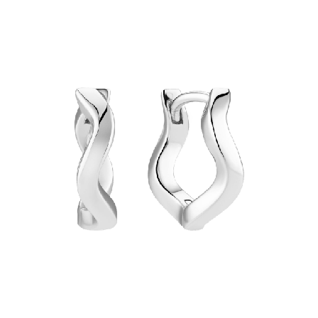 Sif Jakobs Jewellery Ellera Waves Pianura Medio Earrings Örhängen Dam Silver MEDIUM