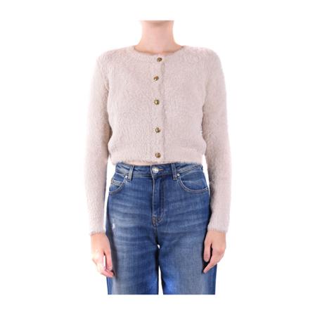 Pinko Strik Pink, Dame Cardigans, Størrelse: S