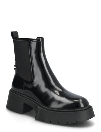 Coach Leah Platform Chelsea Bootie - Black - 36.5