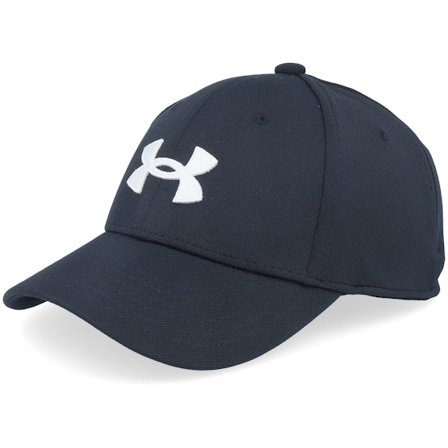 Under Armour - Zwart flexfit Cap - Kids Blitzing Black/White Flexfit @ Hatstore