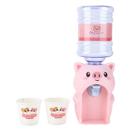 Børne Vanddispenser Legetøj Sød Form Nem Brug Hæld Vand Let Børnelegetøj Gulu Gris