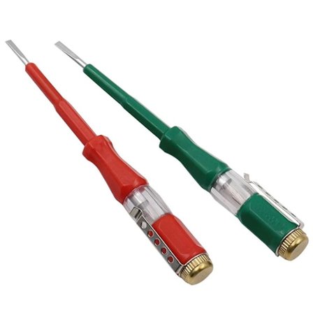 Spenningstester Test Skrutrekker Målepenn Lys Bærbar Krets Test Bærbar Kontakt Test Test Skrutrekker Farge Tilfeldig