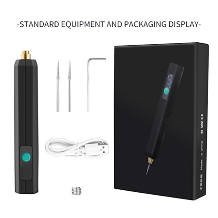 Elektrisk Borrslip Gravyrpenna Slipning Polering Mini Borr Elektriskt Roterande Verktyg Slipmaskin Justerbar Hastighet