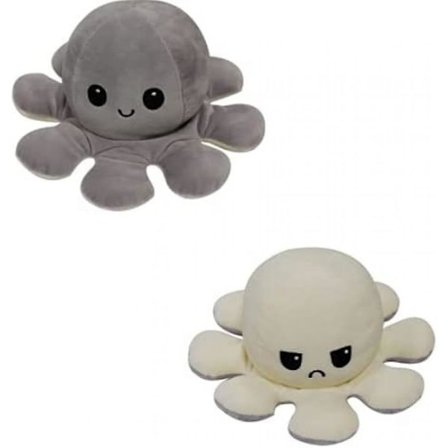 Reversible Octopus Plushie Toy