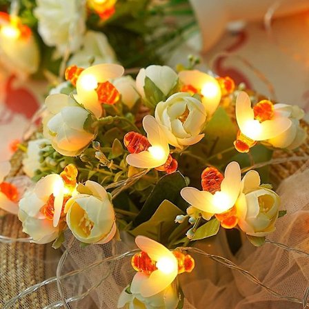 Honungsbi-Fairy String Lights - 3m 20 LED Djur String Lights 3AA / USB-kontakt, Simulerad Bi Dekorationsbelysning för Inomhus och Utomhus Bröllop Fest
