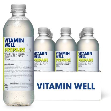 VITAMIN WELL Dryck Prepare 50cl - Lyreco - Kök och servering - Dryck - Drickor