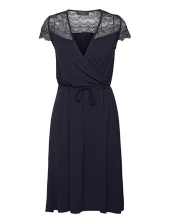 Dress Ss Blue Rosemunde