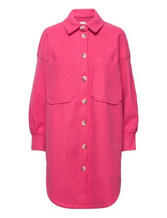 Onltrillion L/S Ovrs Shacket Pnt Pink ONLY