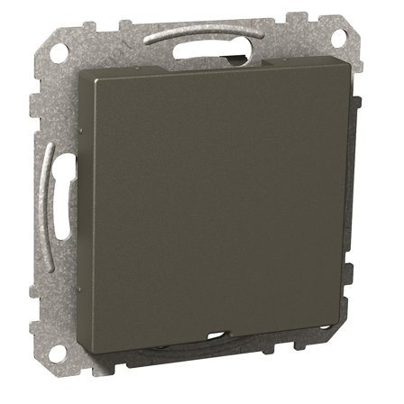 Schneider Electric Exxact Blindlokk med metallstøtteramme, Strømbrytere & vegguttak