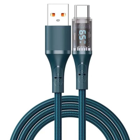 Laddningskabel Datakabel GRÖN USB TILL TYP C USB TILL TYP C