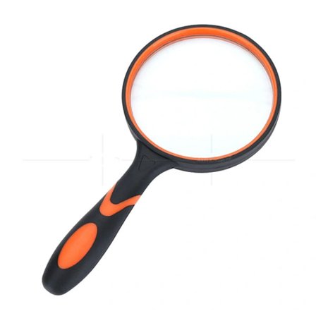 {xj} Forstørrelsesglass 10X Håndholdt Leseforstørrelsesglass - 100mm Stort Forstørrelsesglass