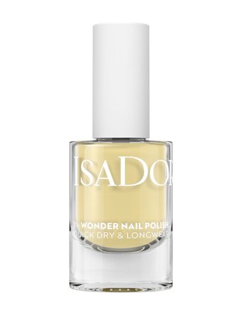 IsaDora The Wonder Nail Polish Quick Dry & Longwear 107 Panna Cotta - Yellow - 5 ml