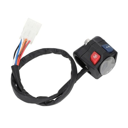 Byte av strålkastarbrytare Förvrängande motorcykeltillbehör för gas/FE