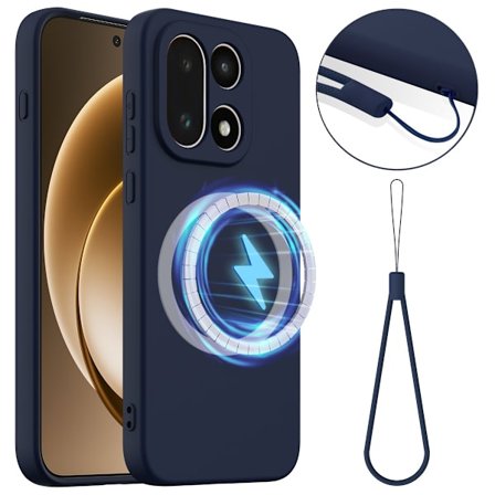 SKALO OnePlus 15 Erittäin ohut silikonikuori - Tummansininen